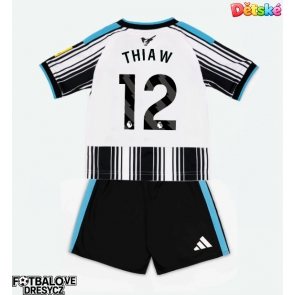 Newcastle United Malick Thiaw #12 Dětské Domácí dres komplet 2026-27 Krátký Rukáv (+ trenýrky)